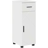 vidaXL kopalniška omarica bela z visokim sijajem 30 x 35 x 80 cm | Shoptok.si