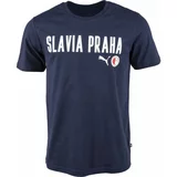 Puma Slavia Prague Graphic Tee DBLU Muška majica kratkih rukava, tamno plava, veličina
