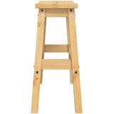  Barski stol 2 pcs Medeni vosak 44 x 30 x 63 cm Čvrsta bor | shoptok.hr