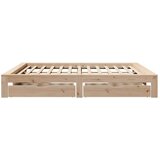 vidaXL Okvir kreveta bez madraca 200 x 200 cm od masivne borovine | shoptok.hr