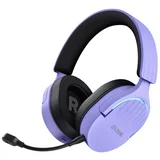 GXT 491P FAYZO Headset Wired & Wireless Head-band Gaming USB Type-A Bluetooth Black, Purple
