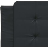  Okvir za krevet bez madraca Zadar crni 90x200 cm od umjetne kože | shoptok.hr