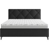 Boxxx OBLAZINJENA POSTELJA 180 cm x 200 cm , tekstil črna | Shoptok.si