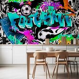  Foto tapeta - Sports Graffiti 200x140 Vodootporna | shoptok.hr