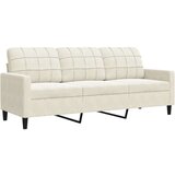  4-dijelni set sofa s jastucima krem bar&amp;scaron;unasti Slike