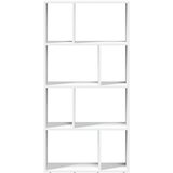  Biblioteka bijela 60x20x120,5 cm, inženjerski drvo | shoptok.hr