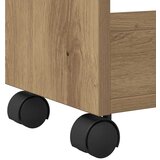  Cabinet s kotačem Umjetnički hrast 60 x 22 x 79 cm | shoptok.hr