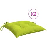  Jastuci za palete 2 kom jarkozeleni 50x50x7 cm tkanina Oxford | shoptok.hr