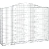 Gabionska košara s lukom 200x30x140/160 cm pocinčano željezo | shoptok.hr
