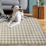 Tutumi Plišani tepih Clover Pepitka Beige | shoptok.hr