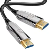 HDMI 2.0 na HDMI 2.0 Ultra HD 4K optični kabel do 18Gbps 50m, Črna, (5000191833)