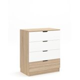 Hanah home Komoda Lento Sonomo Oak White | Eponuda.com