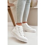 Big Star Women's sneakers with ankle choke Big Star white | shoptok.hr