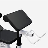 GORILA SPORTS Benč klupa sa dodacima za vežbanje (Multifunkcionalna / Bela) | Eponuda.com