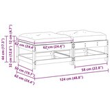  Vrtna podlaga Trdna borovina Voščeno rjava, (5000271933) | Shoptok.si