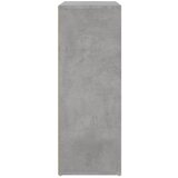  Komoda siva boja betona 60x31x84 cm od konstruiranog drva | shoptok.hr