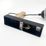  Zidna lampa LEANDRA 1xE27/15W/230V hrast/crna | Eponuda.com