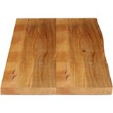 Stolna Mizna plošča z naravnim robom 140x60x3,8 cm trden mangov les, (21411975) | Shoptok.si