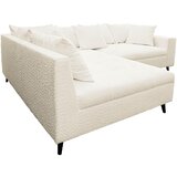 MID.YOU KOTNA SEDEŽNA GARNITURA, bouclé bela | Shoptok.si