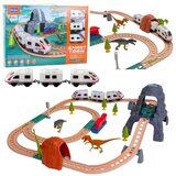  Električni vlakić s svjetlima i zvukovima iz parka dinosaura 76 cm Cijene