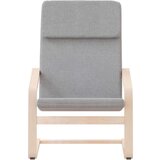  Stol za sproščanje svetlo sivo blago, (20698774) | Shoptok.si