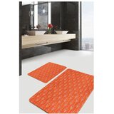 Mila Home Od samta kupaonske prostirke u setu 2 kom boja terakote 60x100 cm – | shoptok.hr