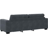 Trosjed Tamno sivi 220x78x80 cm Baršun | shoptok.hr