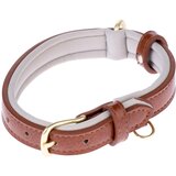 TIAKI podstavljena ogrlica, smeđa - Veličina L: opseg vrata cca 49-59 cm | shoptok.hr