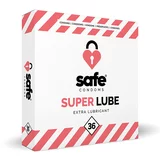 SAFE kondomi - Super Lube, 36 kom