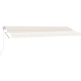  Samostojeća tenda na ručno uvlačenje 500 x 350 cm krem | shoptok.hr
