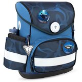 Belmil Torba školska compact with patches wave storm 405-41/AG/B/12 | shoptok.hr