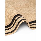 Hanse Home Crni/u prirodnoj boji obostrani/ručno rađen juten tepih 80x150 cm Looma – | shoptok.hr