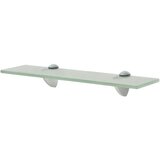 Maison Chic 2 kosi Stenske Police - Viseče police steklo 40x10 cm 8 mm, (21793470) Cene