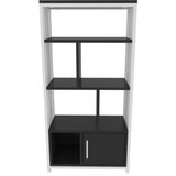 Hanah home polica za knjige valero - white, anthracite whiteanthracite bookshelf | Eponuda.com
