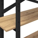  Polica Umjetnički hrast 100 x 33,5 x 140 cm Konstruirano drvo | Eponuda.com