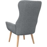  Stol za sproščanje svetlo sivo blago, (20698928) | Shoptok.si