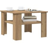  Stol za kavu Artisan hrast 60x60x42 cm izrađeno drvo | shoptok.hr