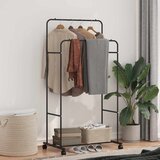  Stalak za odjeću Jednobojno Crna 80 x 53 x 156 cm | shoptok.hr