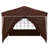  Rastezljivi šator za svadbe - šator za zabave Smeđa 288 x 288 x 245 cm | shoptok.hr