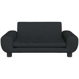  Dječja fotelja crna 70 x 45 x 33 cm baršunasta | shoptok.hr