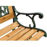  Vrtna drvena klupa Elegant - 125 cm | Shoptok.si