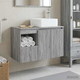  Set namještaja za kupaonicu 2 kom. Siva Sonoma 49.5 x 41 x 80 cm | shoptok.hr