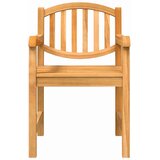  Vrtne stolice 2 kom 58 x 59 x 88 cm od masivne tikovine | shoptok.hr