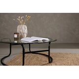 Furniture Fashion Lomma klub stolić ⌀110 cm, crni Slike