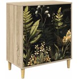  Komoda RHENEN Tropski uzorak džungle 66 x 36,5 x 75 cm Sonoma | shoptok.hr