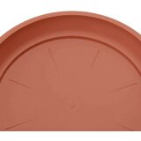 vidaXL Saksije za biljke 6 pcs Crvena cigla Ø 15 x 12 cm Plastika - Crvena cigla Ø 15 x 12 cm 6 | shoptok.hr