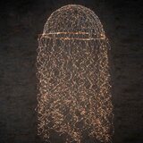 Dekordom novogodišnja dekoracija - led chandelier 150cm 1068460 - warm white - edl ( 041306 ) Cene