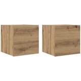  2-dijelni zidni TV ormarić Artisan hrast 30,5x30x30 cm | Eponuda.com