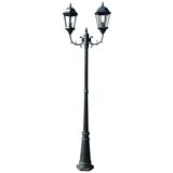 Stupna svjetiljka 230 cm tamnozelena/crna aluminijska | shoptok.hr