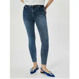 Koton 4WAL40074MD Women's Cotton Jeans MEDIUM INDIGO